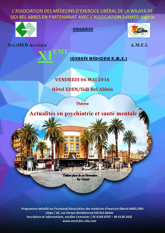 Journée psychiatrie et santé mental SBB le 6 Mai 2016